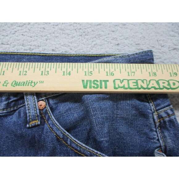 Nautica Men’s Jeans 36x32 Vintage Y2K Loose Fit Baggy Skater Denim Streetwear - Picture 3 of 9